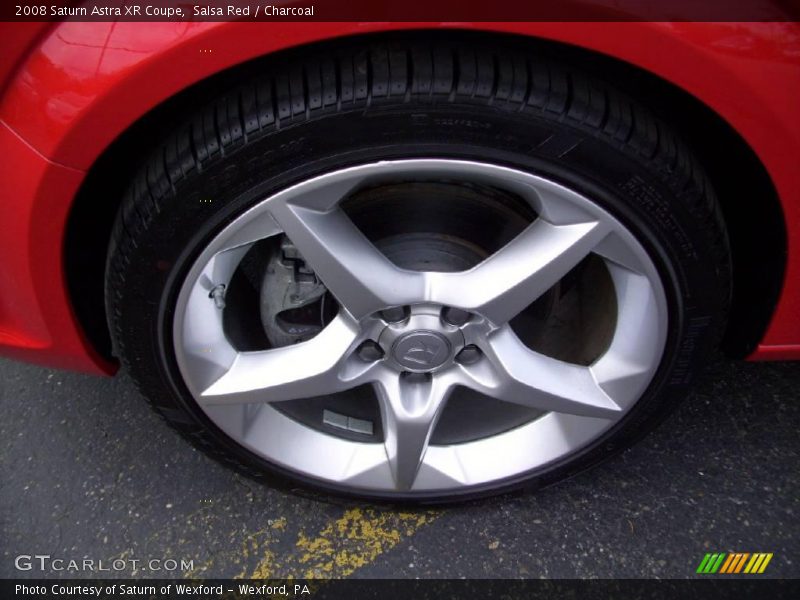 Salsa Red / Charcoal 2008 Saturn Astra XR Coupe