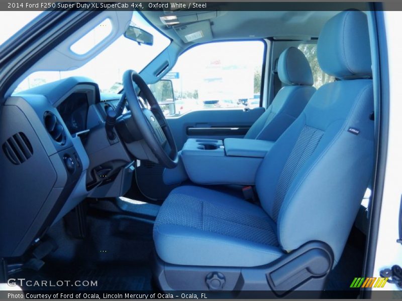 Oxford White / Steel 2014 Ford F250 Super Duty XL SuperCab 4x4