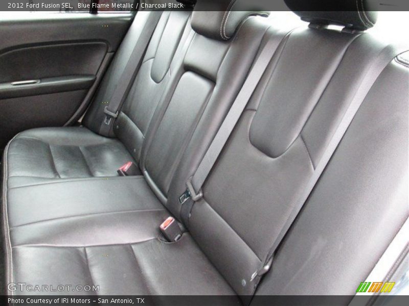 Blue Flame Metallic / Charcoal Black 2012 Ford Fusion SEL
