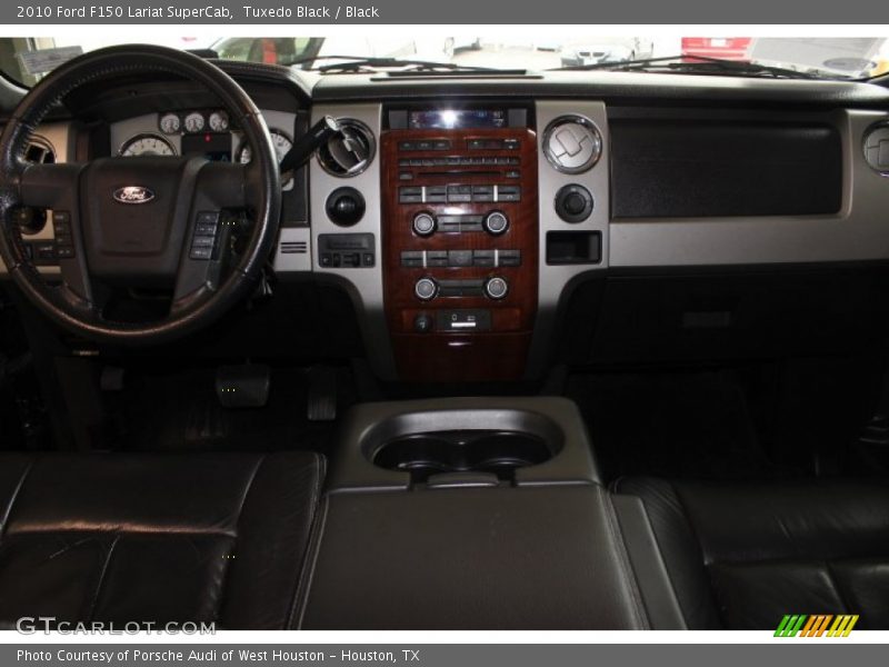 Tuxedo Black / Black 2010 Ford F150 Lariat SuperCab
