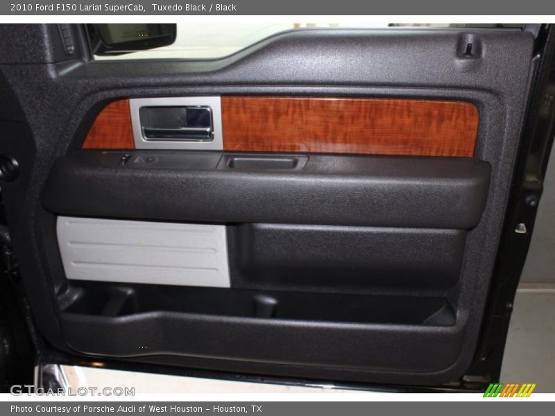 Tuxedo Black / Black 2010 Ford F150 Lariat SuperCab
