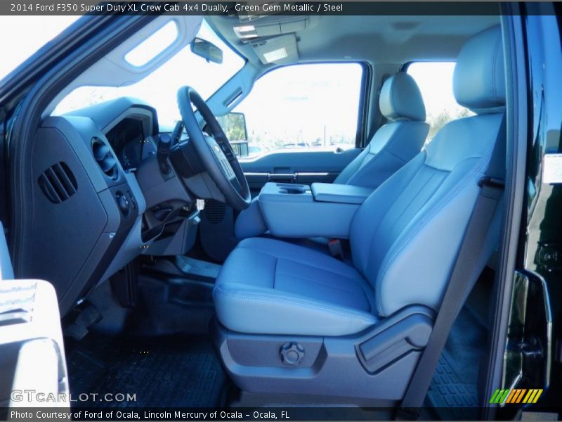 Front Seat of 2014 F350 Super Duty XL Crew Cab 4x4 Dually