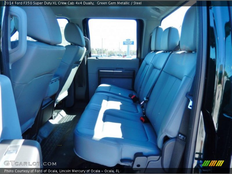 Rear Seat of 2014 F350 Super Duty XL Crew Cab 4x4 Dually