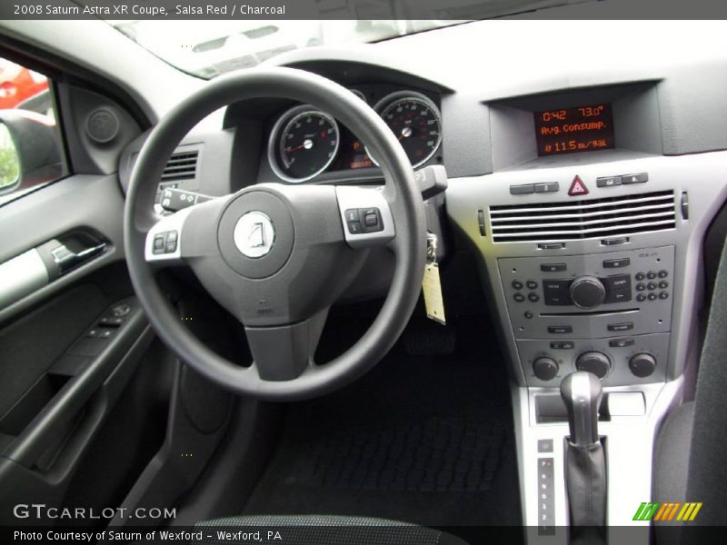 Salsa Red / Charcoal 2008 Saturn Astra XR Coupe