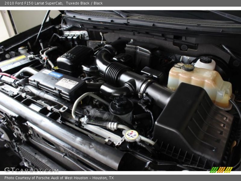 Tuxedo Black / Black 2010 Ford F150 Lariat SuperCab