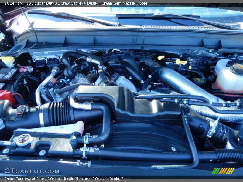  2014 F350 Super Duty XL Crew Cab 4x4 Dually Engine - 6.7 Liter OHV 32-Valve B20 Power Stroke Turbo-Diesel V8