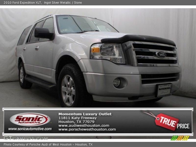 Ingot Silver Metallic / Stone 2010 Ford Expedition XLT