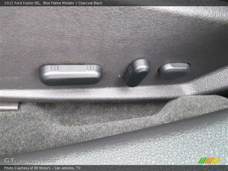 Blue Flame Metallic / Charcoal Black 2012 Ford Fusion SEL