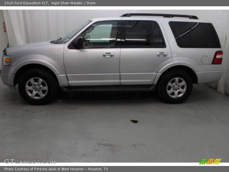 Ingot Silver Metallic / Stone 2010 Ford Expedition XLT