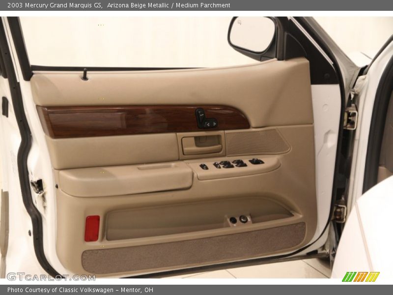 Arizona Beige Metallic / Medium Parchment 2003 Mercury Grand Marquis GS