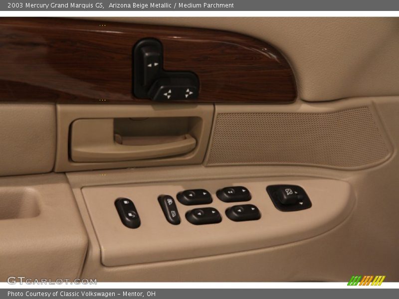 Arizona Beige Metallic / Medium Parchment 2003 Mercury Grand Marquis GS