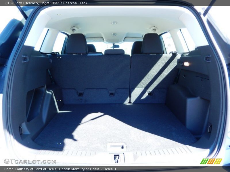 Ingot Silver / Charcoal Black 2014 Ford Escape S