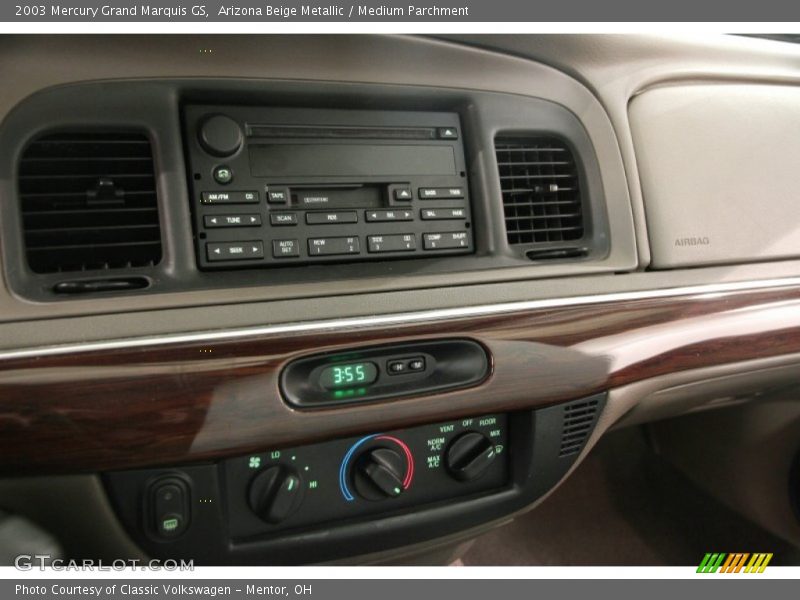 Arizona Beige Metallic / Medium Parchment 2003 Mercury Grand Marquis GS