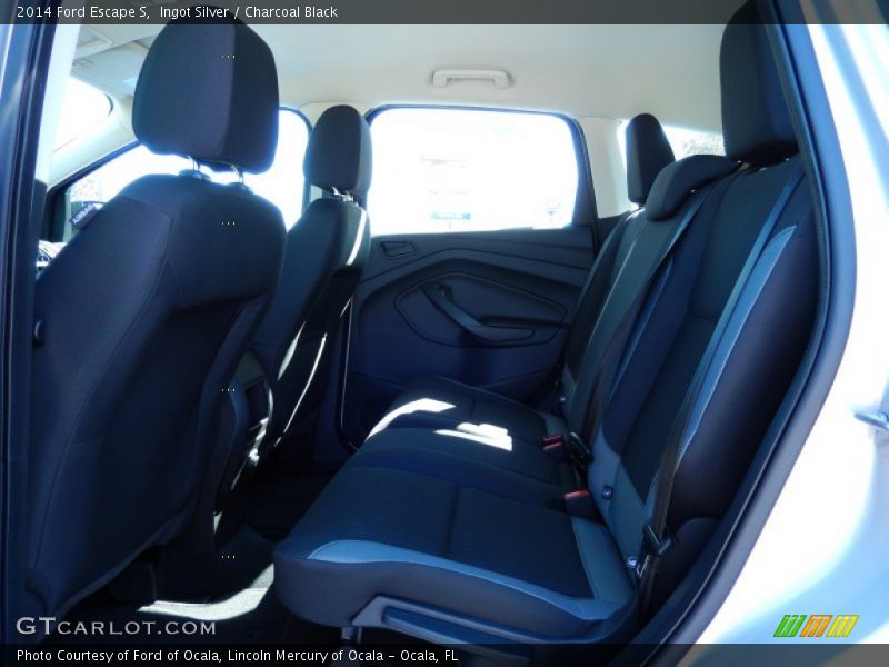 Ingot Silver / Charcoal Black 2014 Ford Escape S