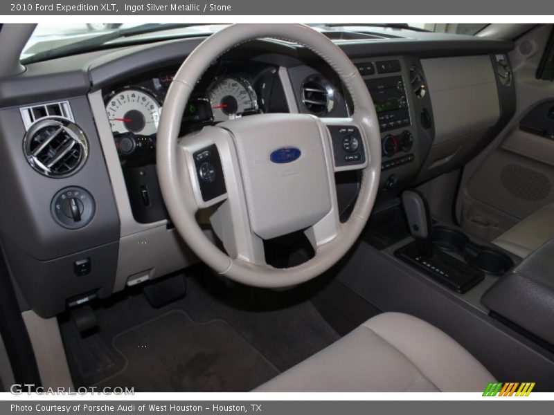 Ingot Silver Metallic / Stone 2010 Ford Expedition XLT