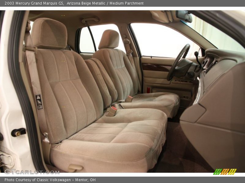 Arizona Beige Metallic / Medium Parchment 2003 Mercury Grand Marquis GS