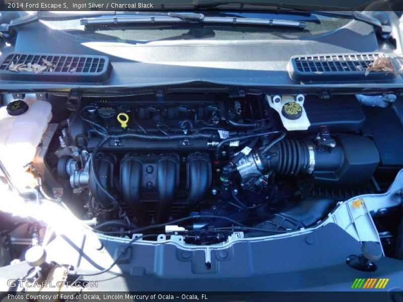 Ingot Silver / Charcoal Black 2014 Ford Escape S