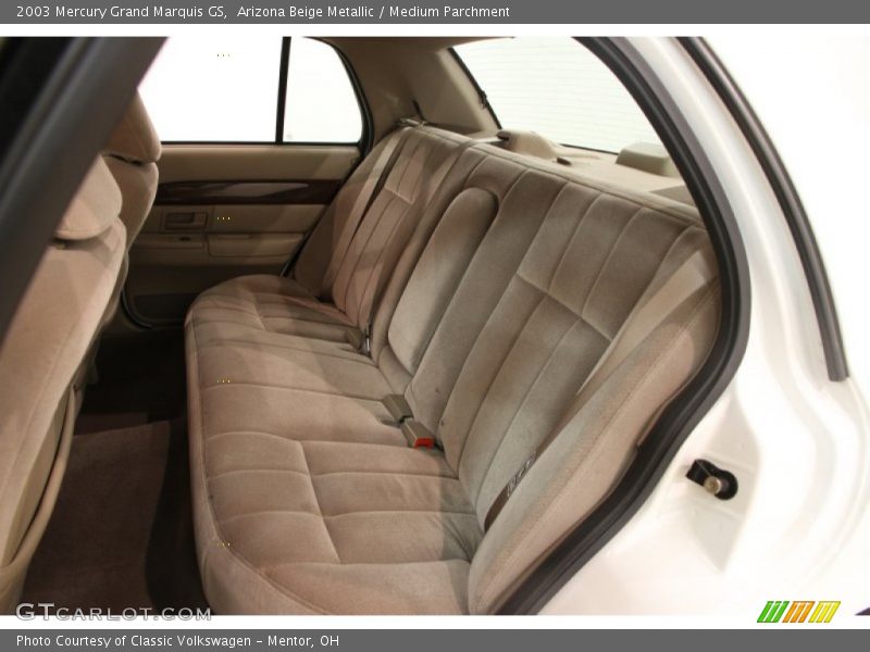 Arizona Beige Metallic / Medium Parchment 2003 Mercury Grand Marquis GS
