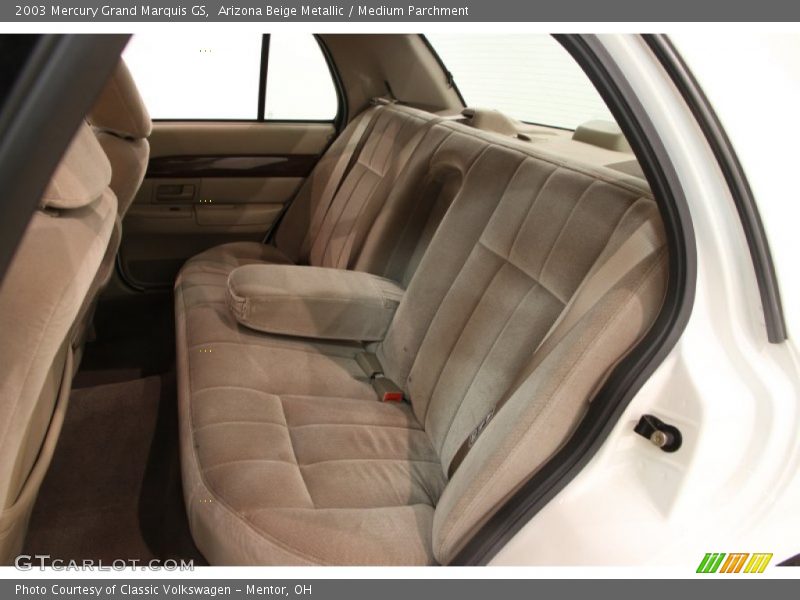 Arizona Beige Metallic / Medium Parchment 2003 Mercury Grand Marquis GS