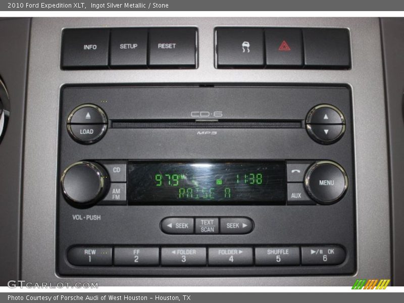Ingot Silver Metallic / Stone 2010 Ford Expedition XLT