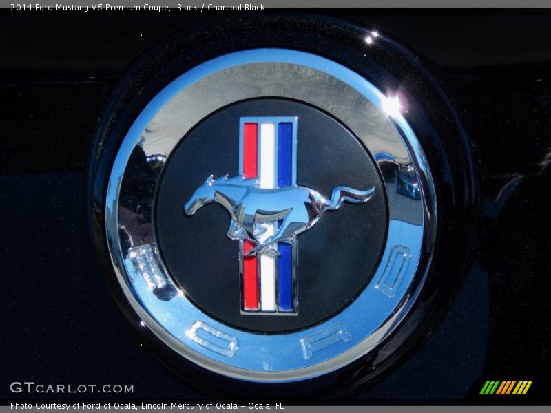 Black / Charcoal Black 2014 Ford Mustang V6 Premium Coupe