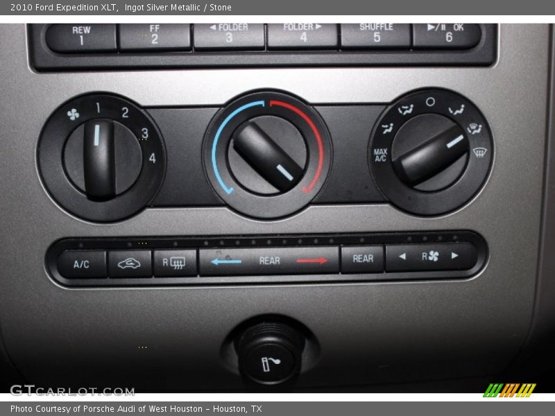 Ingot Silver Metallic / Stone 2010 Ford Expedition XLT