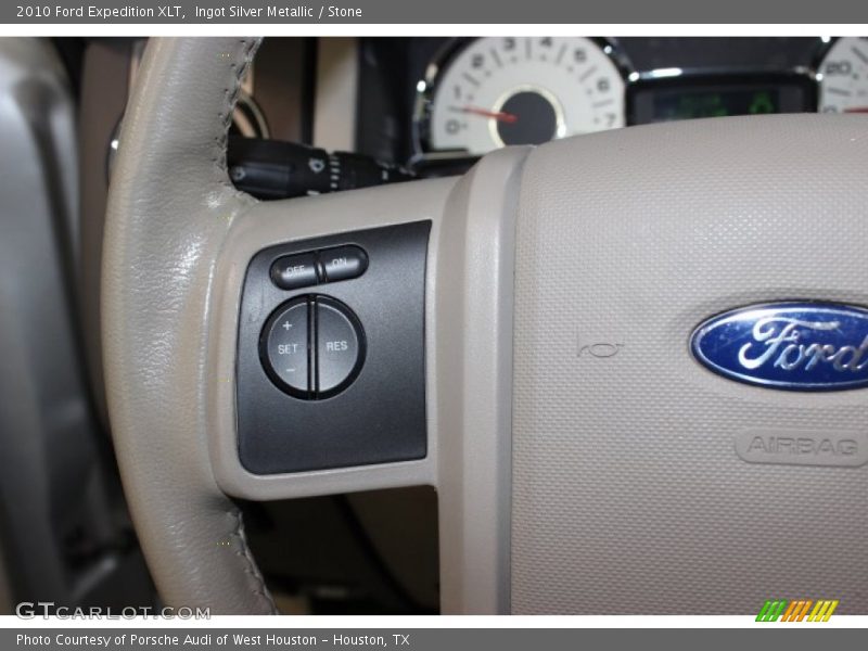 Ingot Silver Metallic / Stone 2010 Ford Expedition XLT
