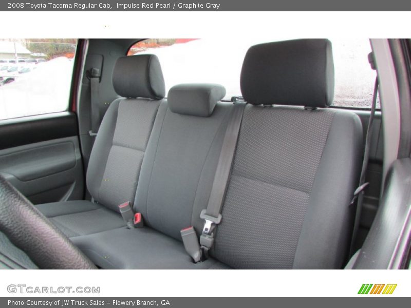 Impulse Red Pearl / Graphite Gray 2008 Toyota Tacoma Regular Cab