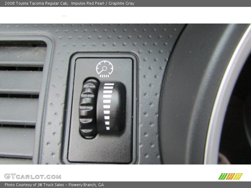 Impulse Red Pearl / Graphite Gray 2008 Toyota Tacoma Regular Cab