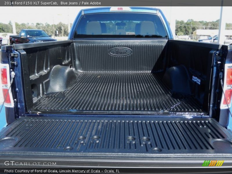 Blue Jeans / Pale Adobe 2014 Ford F150 XLT SuperCab
