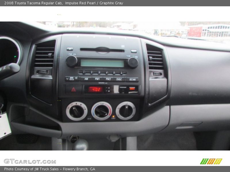 Impulse Red Pearl / Graphite Gray 2008 Toyota Tacoma Regular Cab