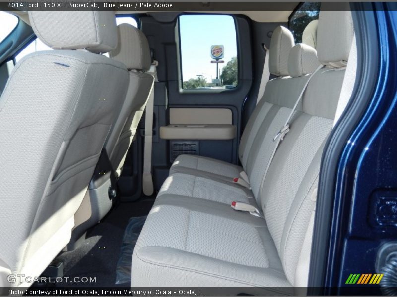 Blue Jeans / Pale Adobe 2014 Ford F150 XLT SuperCab