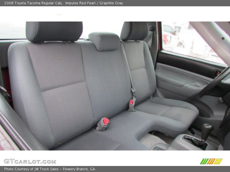 Impulse Red Pearl / Graphite Gray 2008 Toyota Tacoma Regular Cab