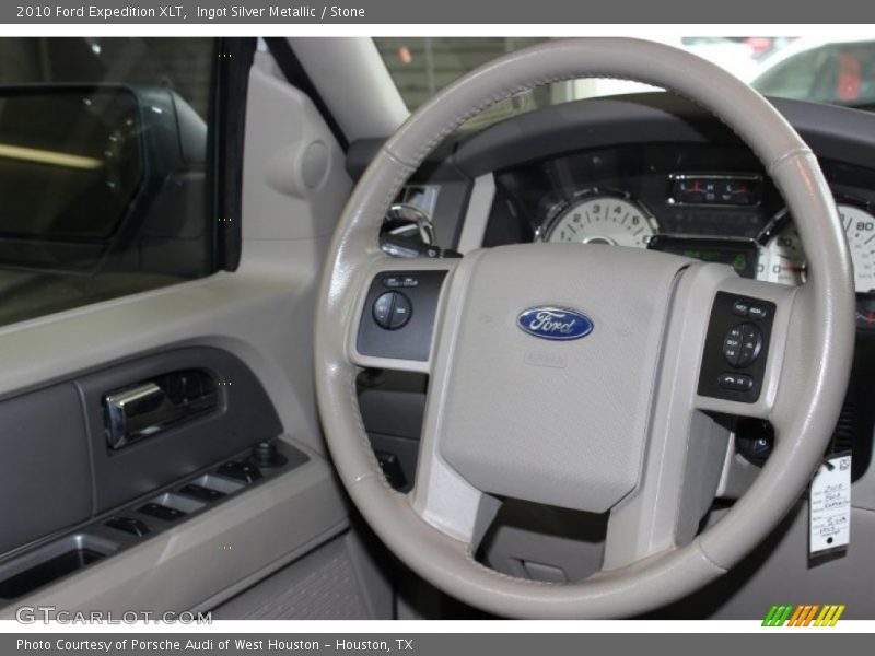 Ingot Silver Metallic / Stone 2010 Ford Expedition XLT