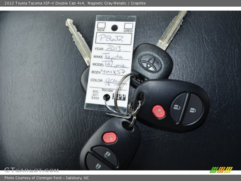 Magnetic Gray Metallic / Graphite 2013 Toyota Tacoma XSP-X Double Cab 4x4