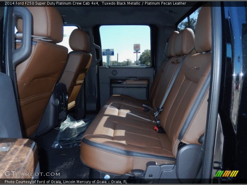 Tuxedo Black Metallic / Platinum Pecan Leather 2014 Ford F250 Super Duty Platinum Crew Cab 4x4