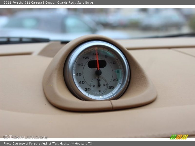 Guards Red / Sand Beige 2011 Porsche 911 Carrera S Coupe