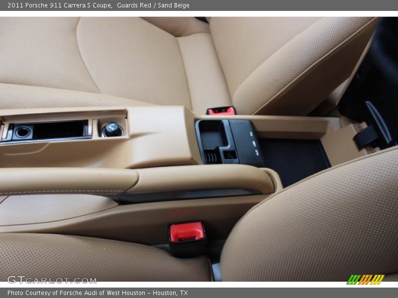 Guards Red / Sand Beige 2011 Porsche 911 Carrera S Coupe