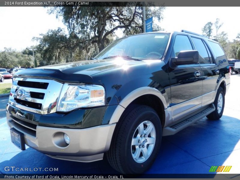 Green Gem / Camel 2014 Ford Expedition XLT