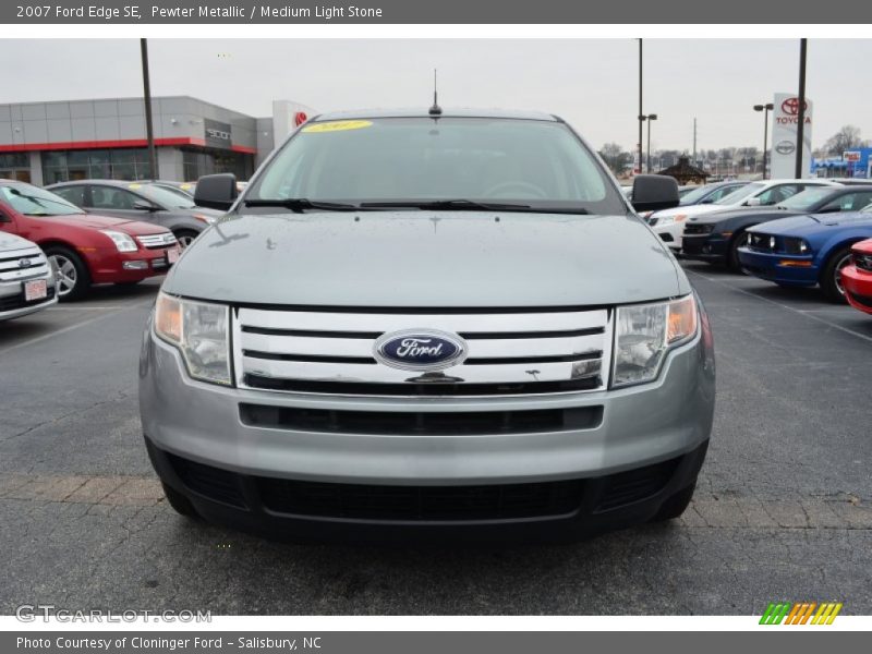 Pewter Metallic / Medium Light Stone 2007 Ford Edge SE