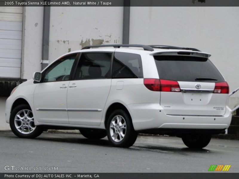 Natural White / Taupe 2005 Toyota Sienna XLE Limited AWD