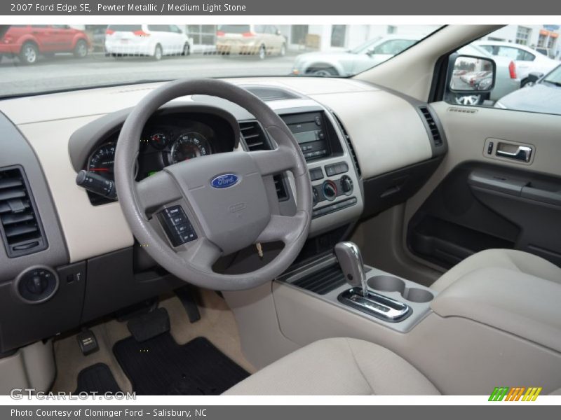 Medium Light Stone Interior - 2007 Edge SE 