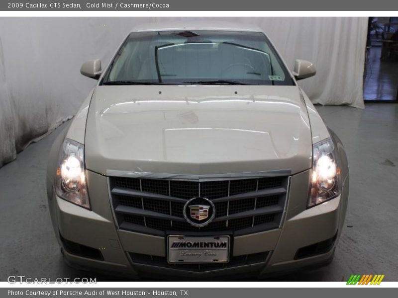 Gold Mist / Cashmere/Cocoa 2009 Cadillac CTS Sedan