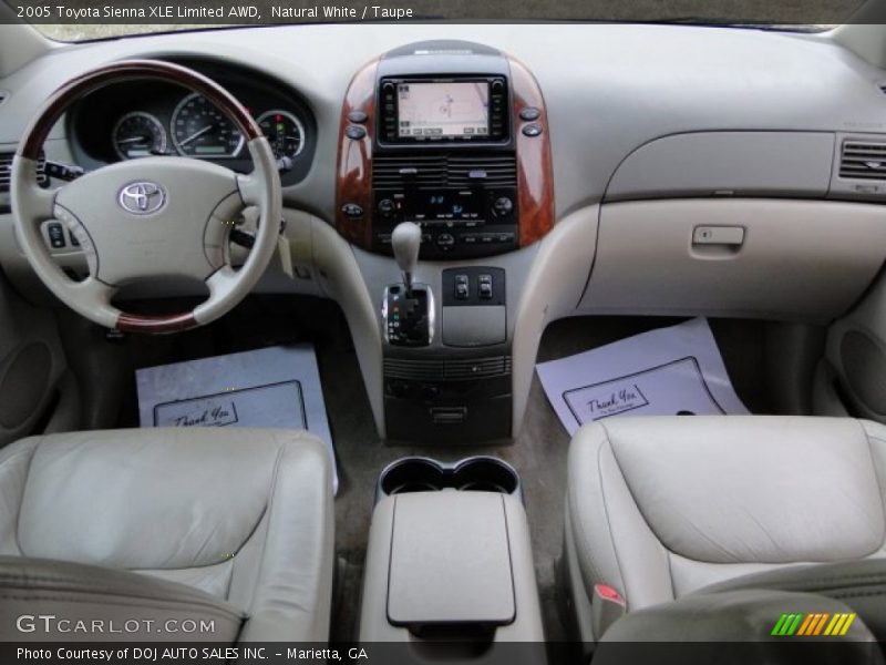 Natural White / Taupe 2005 Toyota Sienna XLE Limited AWD