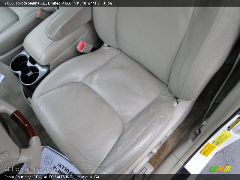 Natural White / Taupe 2005 Toyota Sienna XLE Limited AWD