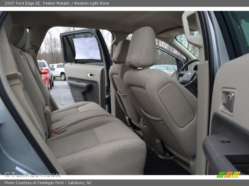 Pewter Metallic / Medium Light Stone 2007 Ford Edge SE