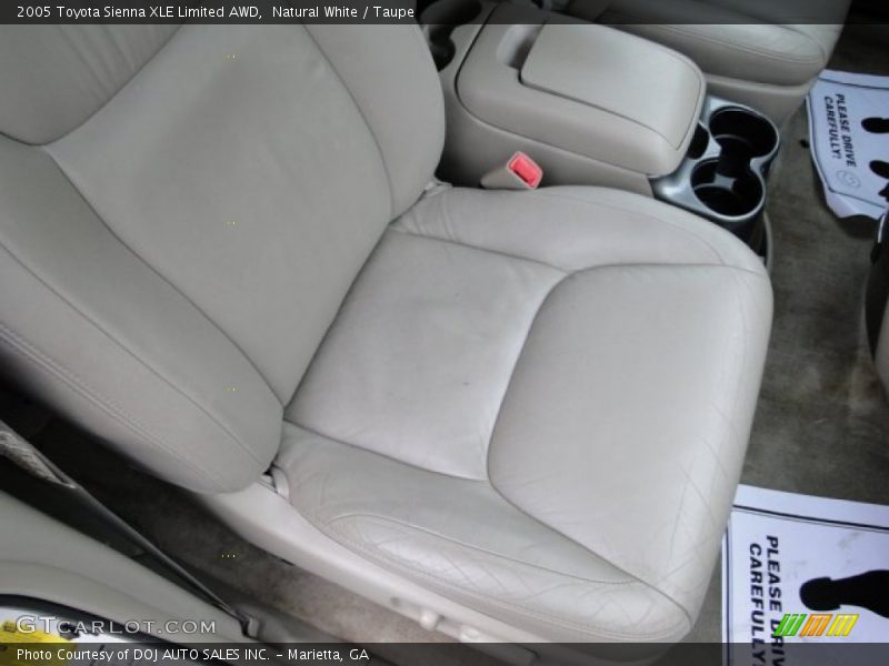 Natural White / Taupe 2005 Toyota Sienna XLE Limited AWD