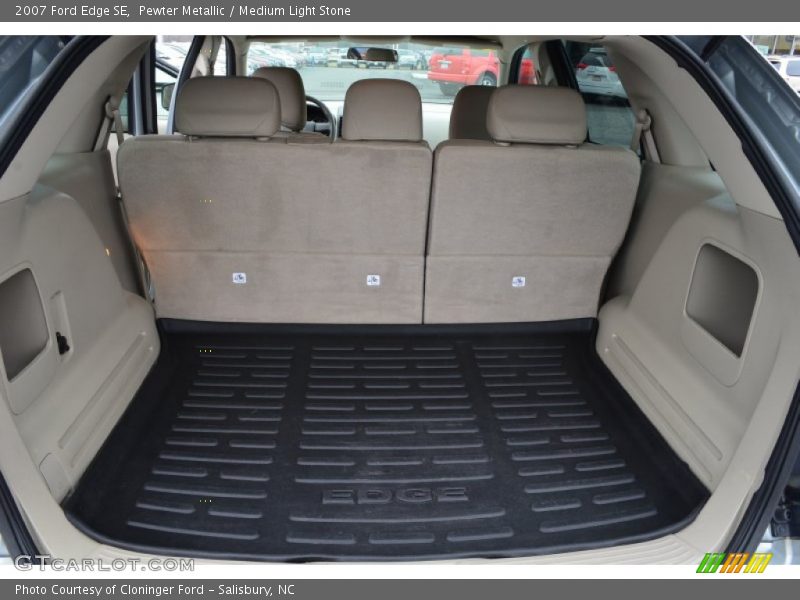 Pewter Metallic / Medium Light Stone 2007 Ford Edge SE