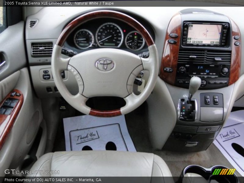 Natural White / Taupe 2005 Toyota Sienna XLE Limited AWD