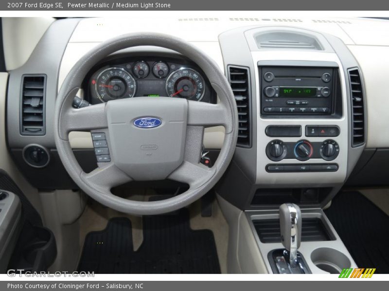 Pewter Metallic / Medium Light Stone 2007 Ford Edge SE